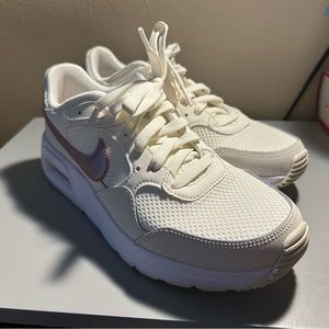 Nike Air off-white and cream sneakers